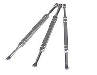 VNDEFUL Stainless Steel Ear Pick, Health Earpick Wax Removal Cleaner Home Health Care Tool (3PCS)