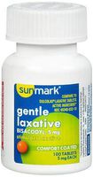 Sunmark Gentle Laxative Comfort Coated Tablets - 100 ct