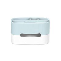 MERICP Creative Multifunctional Tissue Box, Remote Control, Cosmetics and Pencil Storage Box Home Office Desktop Storage Box Mobile Phone Holder