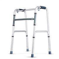 Adult Walker, Disabled Walker Aluminum Alloy, Elderly Walker Armrest Support Height Adjustable Auxiliary Walk,A