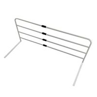 LYP-Medical Bed Safety Rail,Premium Stainless Steel+Retractable Bed Rails,Fall Prevention Bed Side Rails,Assistance for Getting in and Out of Bed at Home