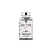 SteelFit Pure Steel Apple Cider Vinegar Capsules - Natural Detoxifier - Cayenne Pepper - Chlorophyll - Digestion -Supports Weight Management - Vegan - Gluten Free - Keto Friendly - 90 Veggie Capsules