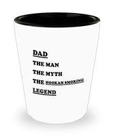 Hookah Smoking Funny Gifts - Hookah Smoking Shot Glass, Shisha Smoker Creative and Cute Shotglass - Cute Girly Drinking Gift For Bachelorette Parties, Bridesmaids and Girsfriends