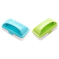 TopOffice Cleaning Brush Handle Electrostatic Double Rollers Sofa Bed Handle Lint Duster Cleaning Brush Remover - Set of 2