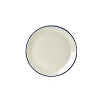 Steelite 17100565 Blue Dapple 11.75" Round Coupe Plate - 12 / CS
