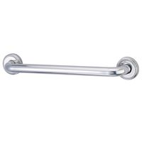 Kingston Brass DR814181 Designer Trimscape Laurel Decor 18-Inch Grab Bar with 1.25-Inch Outer Diameter, Polished Chrome