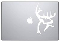 Buck commander (White 7") Vinyl Decal Sticker for Car Automobile Window Wall Laptop Notebook Etc.... Any Smooth Surface Such As Windows Bumpers