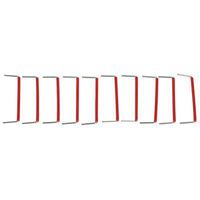 1" Red Pre-Formed 22AWG Jumper Wires