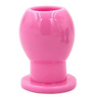 Knowwest Soft Silicone B-ütt Plùg Hollow Douche Enema Àmàl Dilator Adùlt Six Toys for Woman Men Couples Massager Flirting Peep Váginál