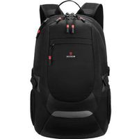 Ruigor Travel Outdoor Laptop Backpack, Large Water Resitant Hiking Backpack for Active Men and Women. Active 29 by Swiss Black