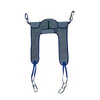 Patient Aid Deluxe Padded Toileting Patient Lift Sling, with Belt, Size (Large), 450lb Weight Capacity