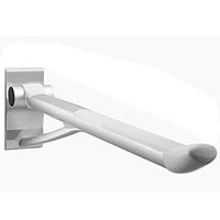 WDDMFR Foldable Toilet Grab Bar - Flip-Up Skid Resistance Handicap Frame Rails - Wall mounting Elderly Pregnant Women Bathroom