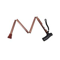 ZSH-GZ Walking Stick Foldable Walking Canes with Ergonomic Handle 5 Adjustable Height Levels for Men Women Arthritis Seniors Disabled and Elderly Mobility Cane with Non-Slip Base Heavy Duty Max