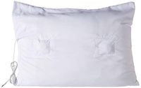 PillowPlayer™ Pillow Speakers & Pillowcase with Speaker Pockets, White Standard