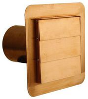 4" Louvered Copper Dryer Vent