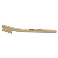 Small Hand Scratch Brushes - bh-37-b Brass Small Handle Wire Scratch Brush .006 [Set of 10]