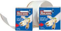 Large EZ HideWire Cable Raceway -Length: 25FT - Color: White