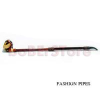 Tobacco Smoking Pipe Churchwarden AMERICAN EAGLE, Exclusive Style Extremly Long 25'' Engraved. Handcarved EAGLE, Limited Edition