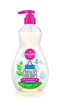 DAPPLE Baby Bottle and Dish Liquid, Fragrance Free Dish Soap, Sulfate-Free, Hypoallergenic, 16.9 Fluid Ounces