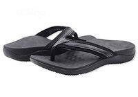 V.Step Orthotic Flip Flops Arch Support Sandals Flat Thong Slippers- Walking Comfort with Orthopedic Support, Men's 12 / Women's 13