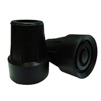 Cane Tips Black 1" Diameter Drive Medical Pair