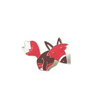 Cartoon Fox Animal Enamel Brooch Denim Jacket Pin Badge Fashion Jewelry Kid Gift Daily Popular Aesthetic Beauty Party Girls Woman Design Delicate Decoration