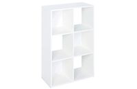ClosetMaid 8996 Cubeicals Organizer, 6-Cube, White