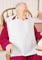 McKesson Bib Adult 16"X24" With Pocket Clothing Protector White - Case of 500 - Model 18-962