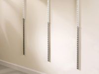 Rubbermaid Configurations Custom Closet 25" Upright Extension with Connector, Titanium (FG3H9302TITNM)