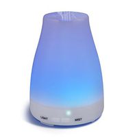 Homeweeks Diffusers, 100ml Colorful Essential Oil Diffuser with Adjustable Mist Mode,Auto Off Aroma Diffuser for Bedroom/Office/Trip