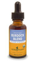 Herb Pharm Certified Organic Burdock Blend Liquid Extract to Support Cleansing & Detoxifying - 1 Ounce
