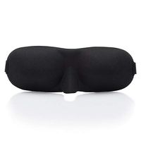 Majoxin 1Pcs Soft Portable Travel Relax 3D Natural Sleeping Eye Mask Sleep Soft Padded Cover Rest Blindfold Eyepatch for Women Men