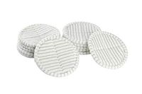 LTWHOME 8.27 Inch Replacement Scrubby Mop Pads Fit for Elicto ES-200, ES-330, ES-430, ES-530 (Pack of 12)