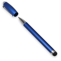 Kindle Fire Stylus Pen, BoxWave [Capacitive Styra] Capacitive Stylus with Rollerball Pen for Amazon Kindle Fire - Magnet Blue