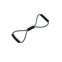 FEI 10-5585 Bowtie Exercise Tubing, Latex, XX-Heavy, 22" Length, Black