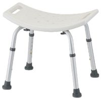 NOVA Shower & Bath Chair, Quick & Easy Tools Free Assembly, Lightweight & Seat Height Adjustable