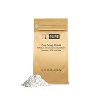 Soap Granule Flakes (2 lb.) by Pure Organic Ingredients, Eco-Friendly Packaging, Ingredient to Make Liquid or Powdered Homemade Laundry Detergent
