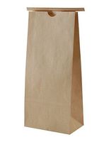 BAP 5 LB Kraft Poly Lined Paper Bag with Tin Tie (500 pcs)