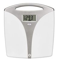 Ww Scales by Conair Portable Precision Plastic Electronic 5 Weight Tracker Bathroom Scale with Carry Handle; Measures Weight to 400 Lb; Silver & White Bath Scale – Weight Watchers Reimagined