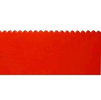 Midwest Rake 79765 16" Rubber Squeegee Blade, 1/4" Notch, Single Side, Red