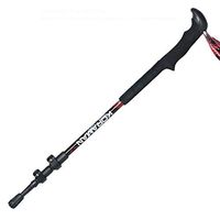 Crutches Outdoor Trekking Poles Carbon Telescopic Ultra Light Walking Crutch Climbing Equipment Crutch Stick Anti-Skid Walking Stick (Color : Green, Size : 65cm)