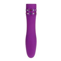 FUNZZY Multi-Frequencies Mini G Sporter Vibrarter Diamond B0dy Msager Six Toy for Women (Purple)