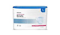Adult Disposable Brief Diaper, Large, Moderate Absorbency, Tab Closure - McKesson BRCLLG - Case of 72