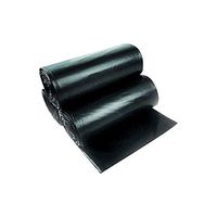 Brighton 888979 Trash Bags 12-16 gal 24x33 Blk 1000 CT 20 RL of 50 BG/RL