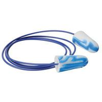 Moldex Universal Single Use SparkPlugs Tapered Extra-Soft Polyurethane Foam Corded Earplugs With Metal Detectable Vinyl Cord (100 Pair Per Box)