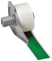 Brady Vinyl - Glossy - Permanent Acrylic Adhesive - 102 Micron - Green - Roll (1 in x 50 ft) 1 roll(s) Film Tape BMP71, BMP71 Electrical Kit, BMP71 TeleDatacom Kit