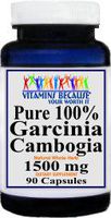 Garcinia Cambogia 100% with 50% HCA 1500mg