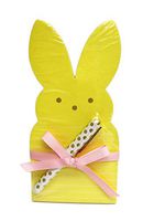 Happy Easter Yellow Bunny Notepad with Pen Novelty Desk Gift Set