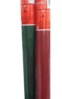 Heavy Duty Red & Green Kraft ~ Gift Wrap Paper (2 Rolls) 100 Sq Ft