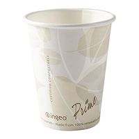 CiboWares 8 Ounce Disposable Paper Hot Cups with PLA Lining, Case of 1000